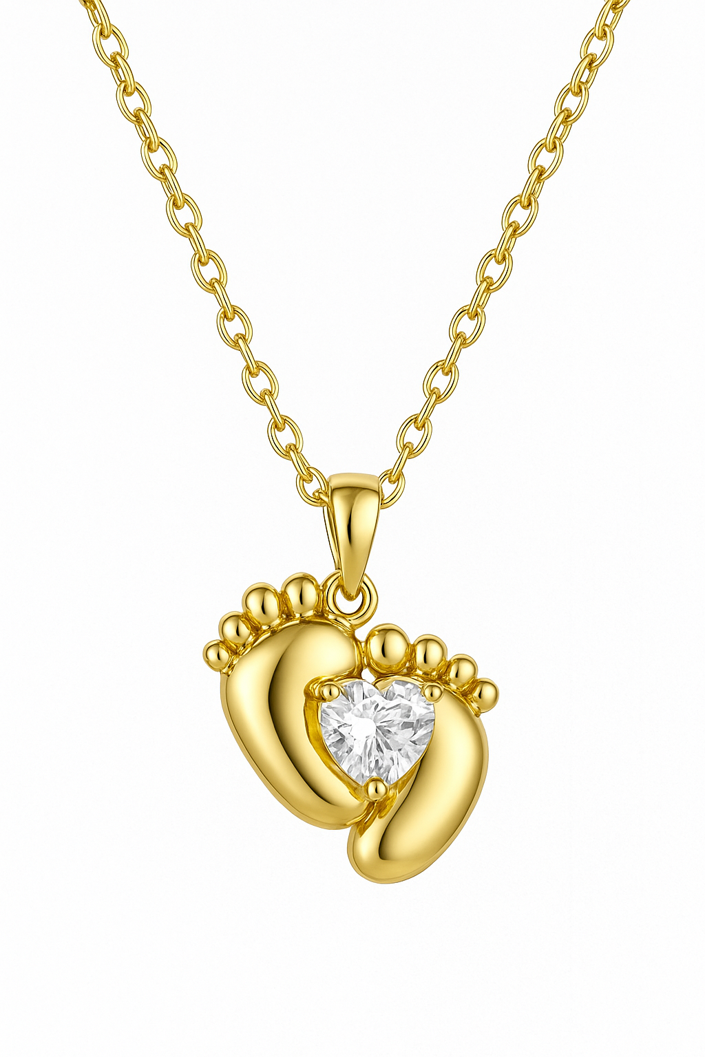 Baby Footprint Necklace