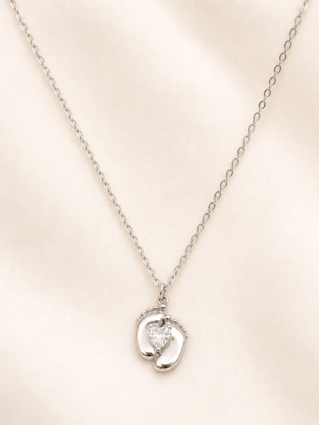 Baby Footprint Necklace