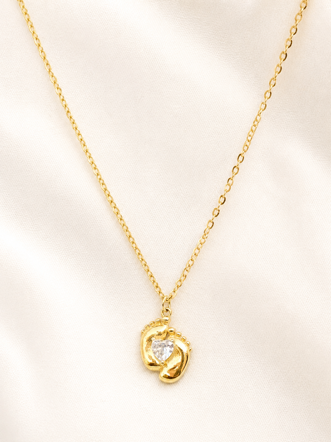 Baby Footprint Necklace