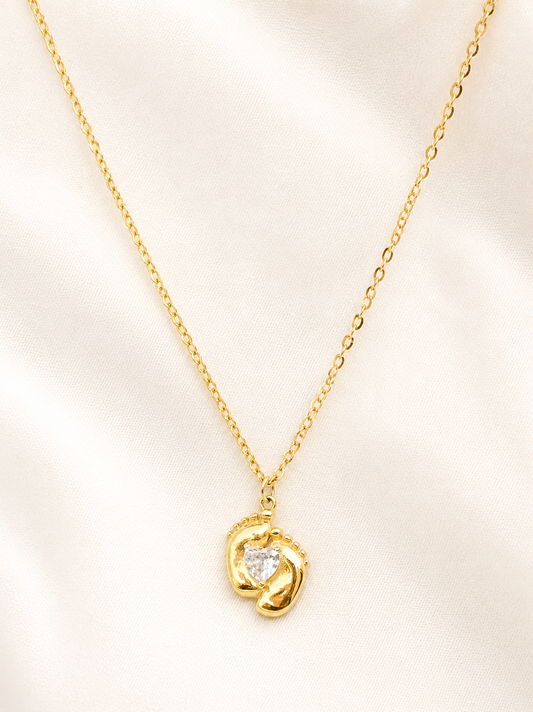 Baby Footprint Necklace